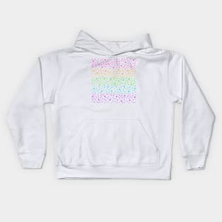 Rainbow Polka Dots Kids Hoodie